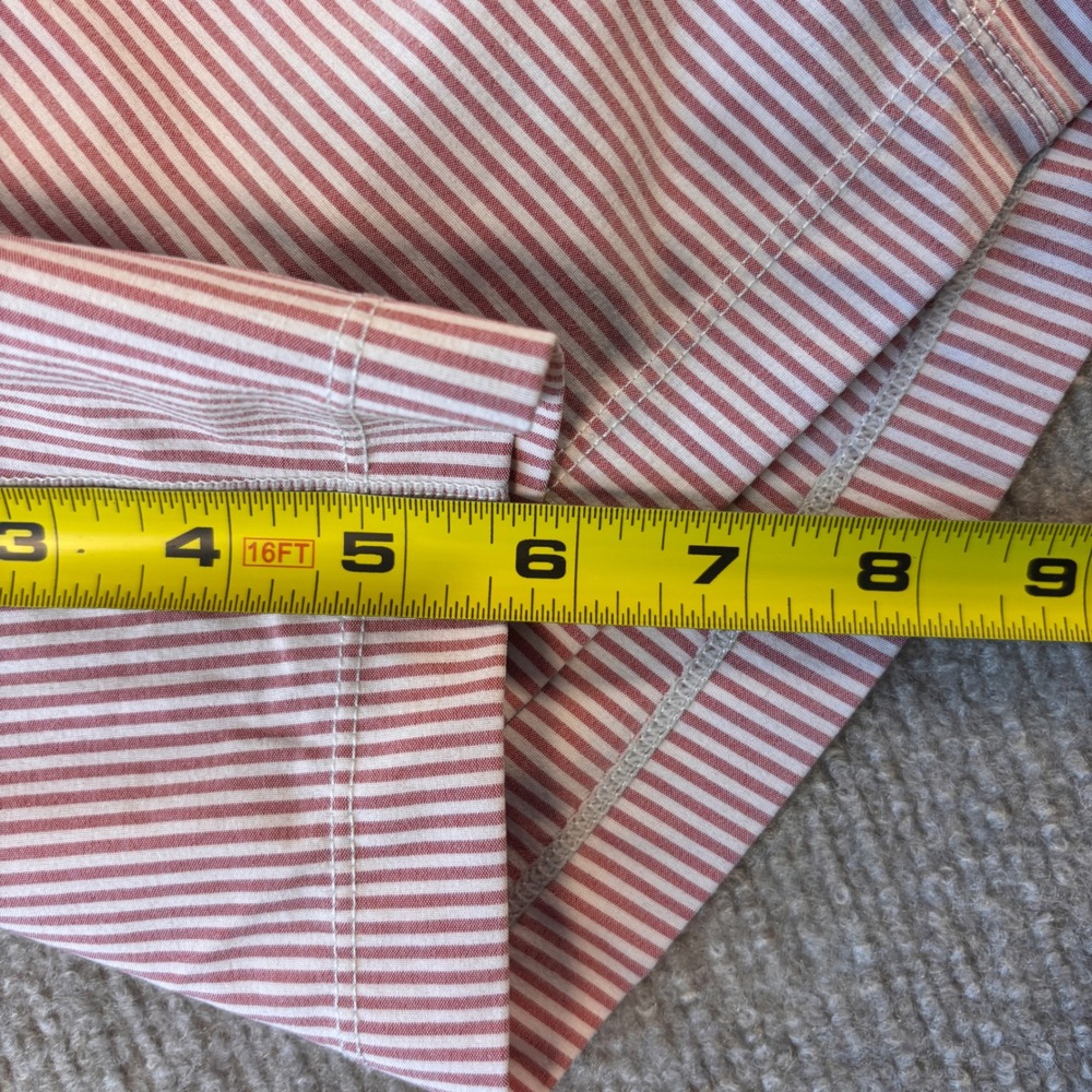 Birddogs Sergeant Tuddy Red Striped Lined 6" Shorts Men's Size Large - Picture 6 of 6